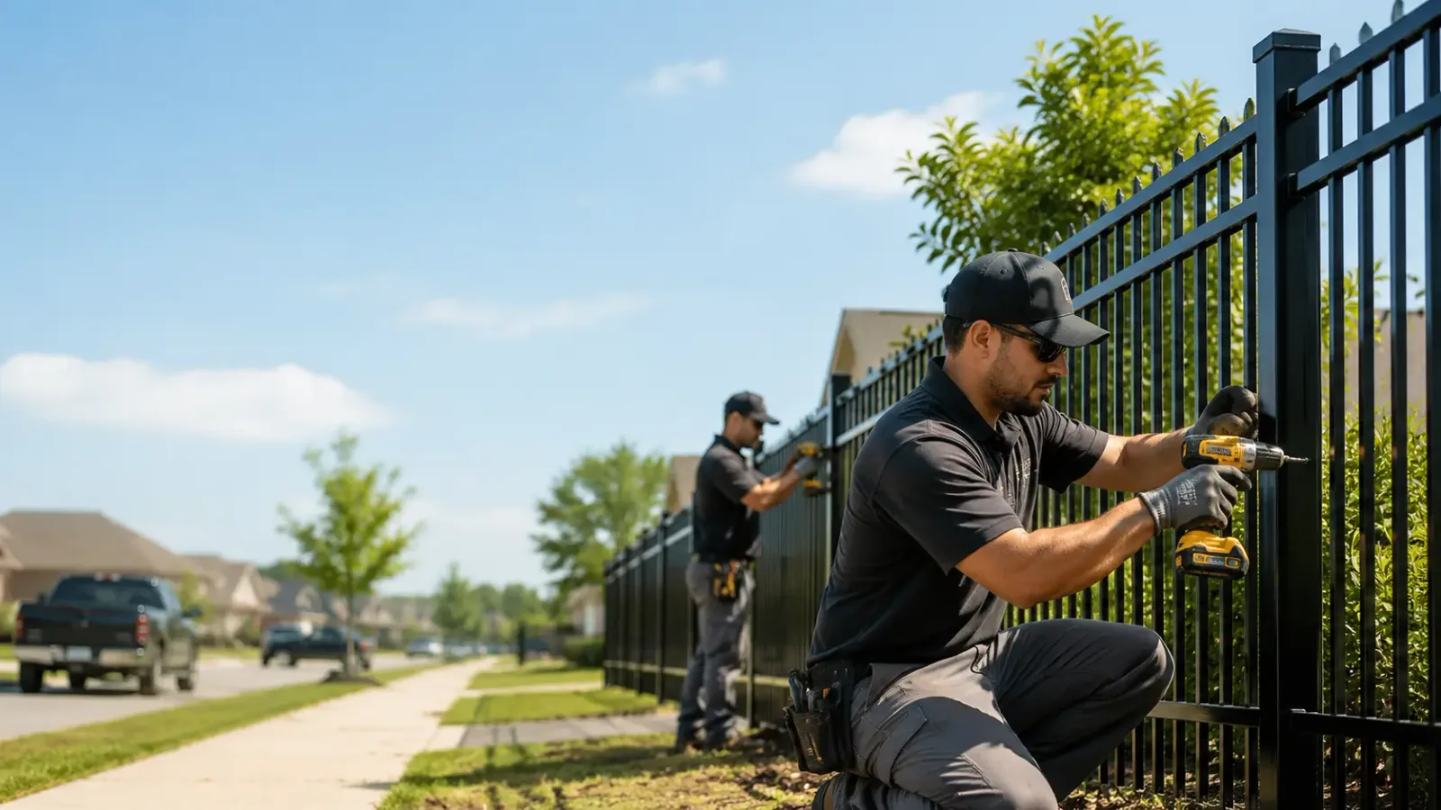 Metal Fence Installation in Dacula, GA